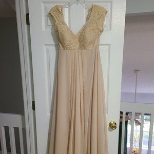 Morilee Champagne Bridesmaid Dress